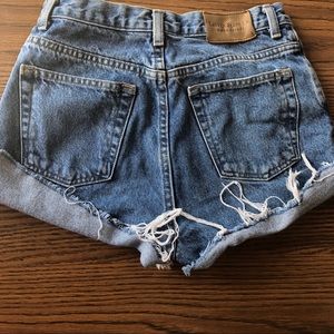 Vintage Ralph Lauren high waisted cut-off shorts